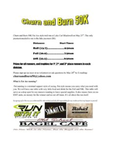 Our first real 50K flyer. Pre-ultrasignup.com methods to get the word out.